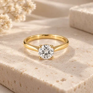 Moissanite Ring