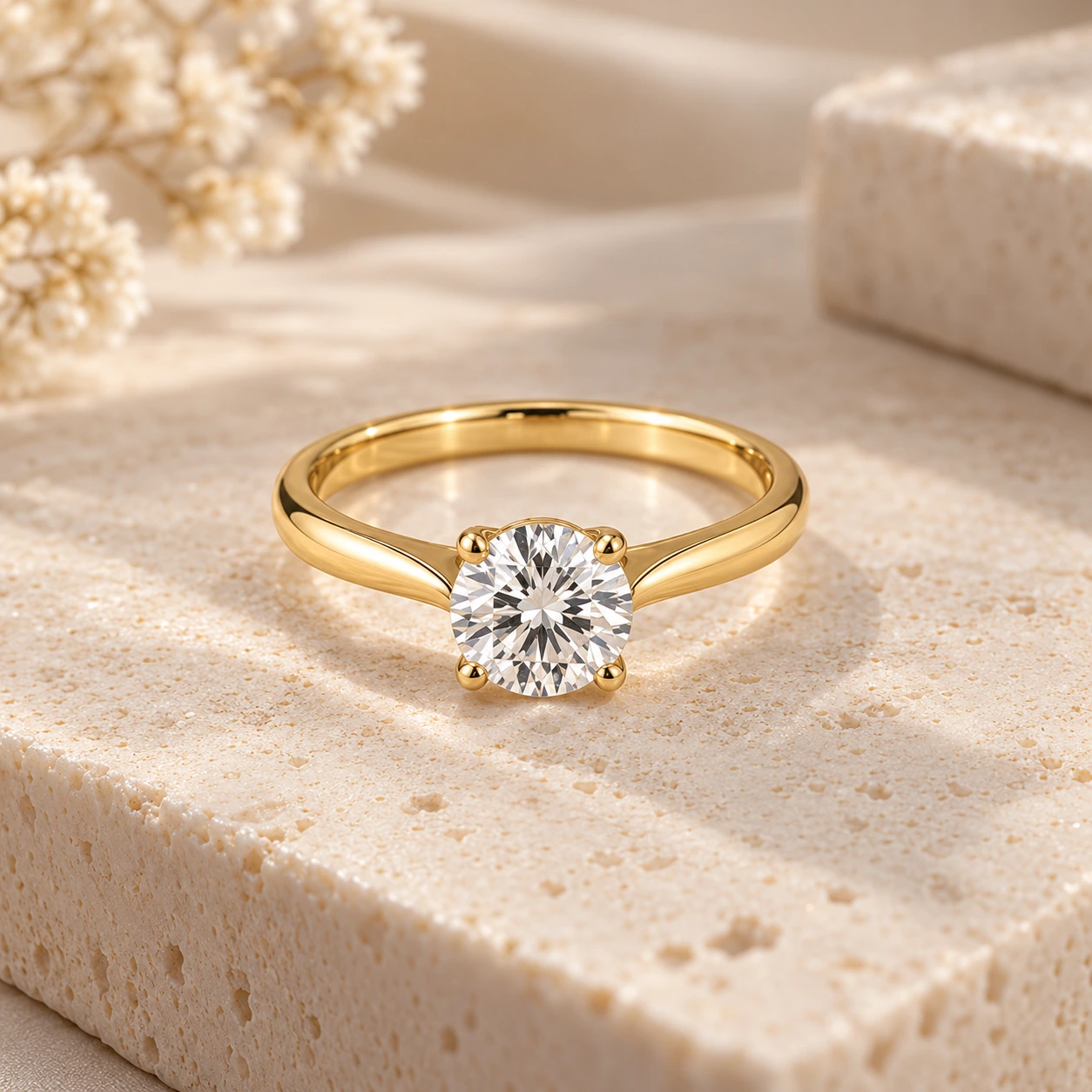 Moissanite Ring